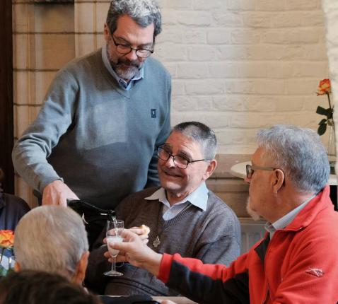 Nieuwjaarsreceptie in Geertruihof © Pastorale zone Leuven aan de Dijle