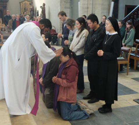 Onze catechumenen op weg naar Pasen © Pastorale zone Leuven aan de Dijle