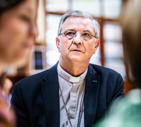 Bisschop Johan Bonny. © Andreas Van Esbroeck