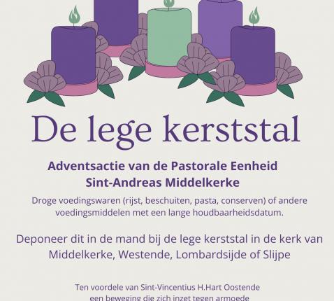 De lege kerststal © -