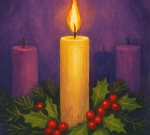 Advent © Gegenereerd via Microsoft Copilot