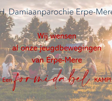 Kamp 2025 jeugdbewegingen Damiaanparochie 