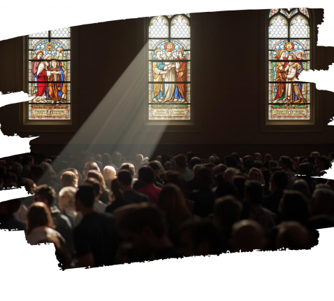 Eucharistie. Bron van Leven. 