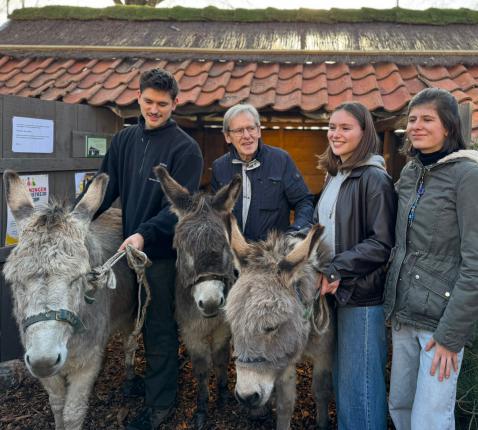 Warme ezels. © Leo Bosch