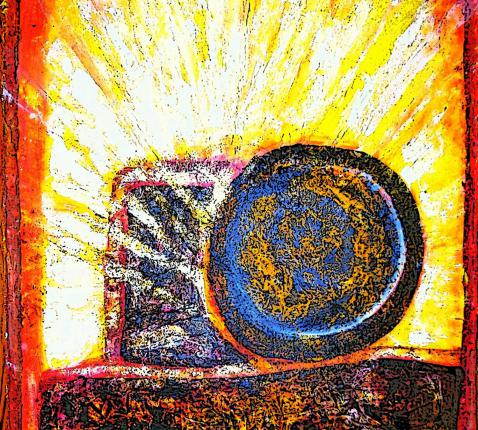 Verrijzenis – Explosie van licht © B. Heinen, Image