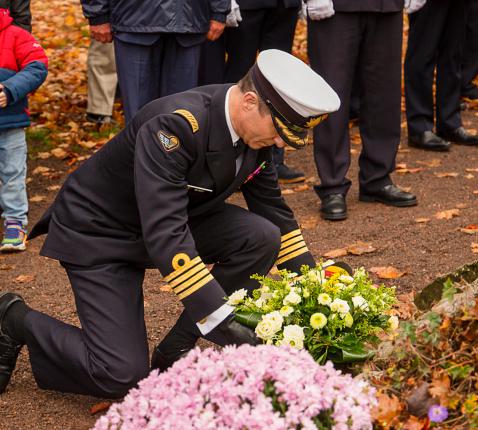 Neerlegging krans Neerlegging krans