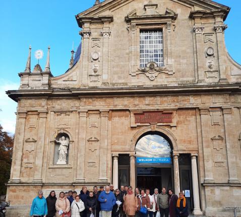 op bedevaart naar Scherpenheuvel 