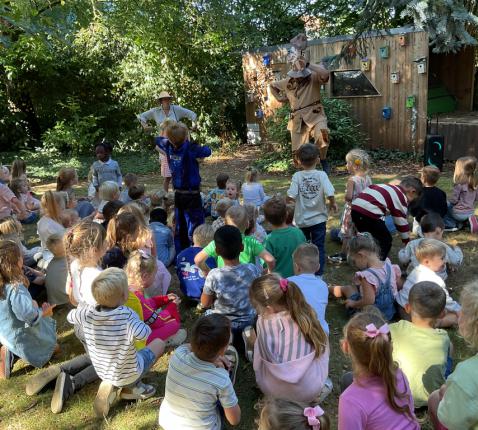 Eerste schooldag in de Centrumschool, of was het Centrumzoo? 