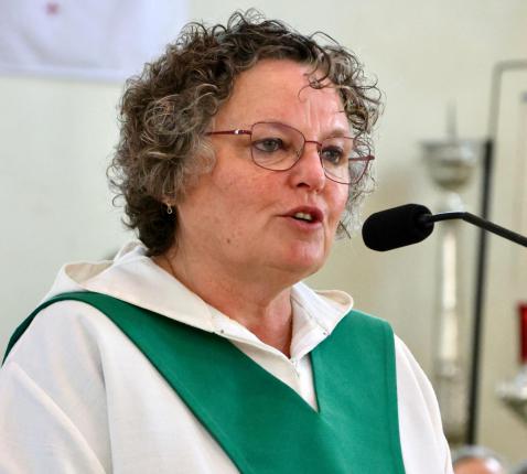 Pastoraalcoördinator Christine Vandenabeele 