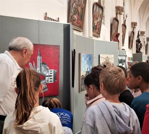 Scholen “de Eeckberger” en “de Klimop” kwamen op bezoek -5 