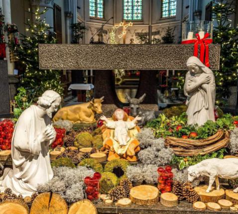 Kerstmis in Jette © F.Verwerft
