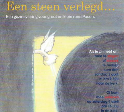 Gezinsviering Pasen 2026 © Koen Lemmens