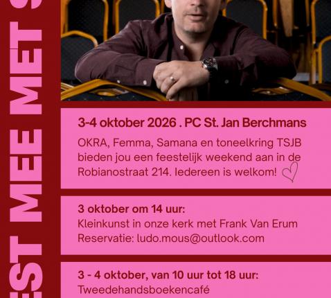 Parochiefeesten Oktober 2026 © Parochie Sint-Jan Berchmans