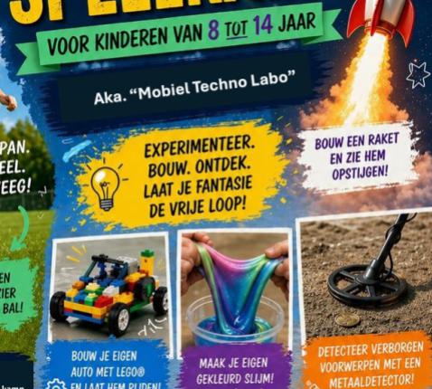 Creatief Speelkamp Zomer 2026 in de Sint-Corneliusparochie Ninove © Tim Van Nieuwenhove