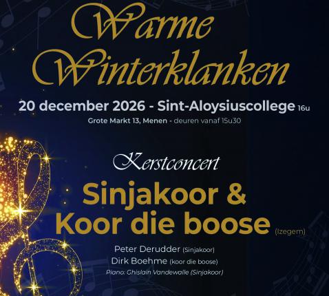 Kerstconcert 2026 