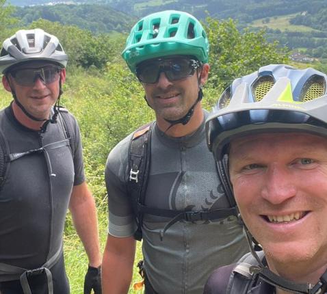 Drie mannen, drie fietsen, één doel: Compostella! 