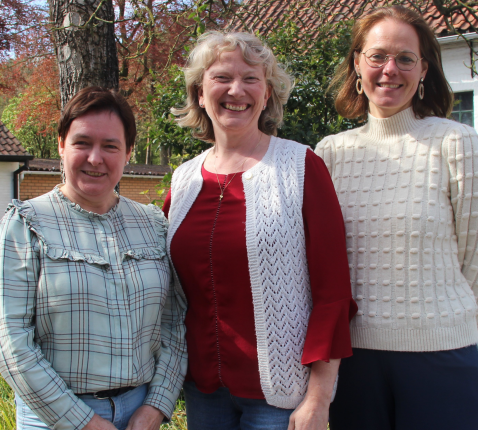Foto Gretl, Evelyne en Veronqiue © Liselotte Anckaert