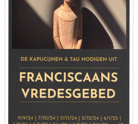 Franciscaans vredesgebed © Bisdom Antwerpen