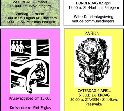 Goede week 2026 © H.Thomasparochie