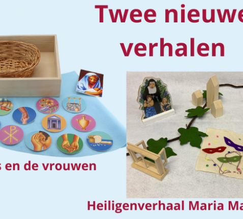 Jezus en de vrouwen + Maria Mazzarello © Godly Play Vlaanderen