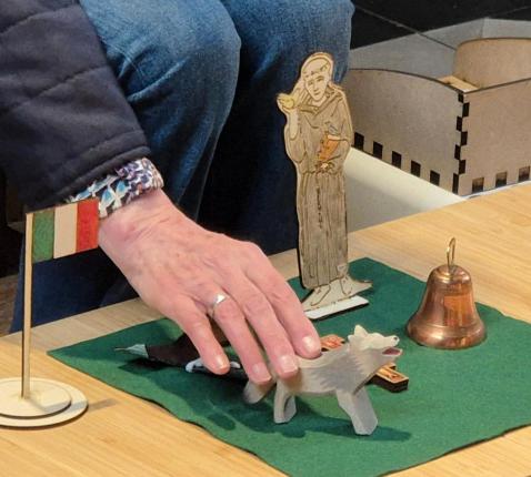 Godly Play verhaal Franciscus © Dirk Adams