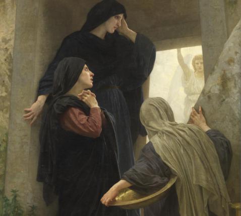 Heilige vrouwen bij het graf -- William Bouguereau © KMSKA