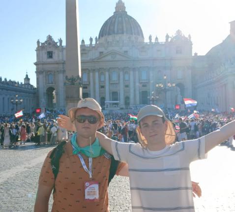 Jubileum van de Jeugd in Rome 2025 © Louis Sergeant