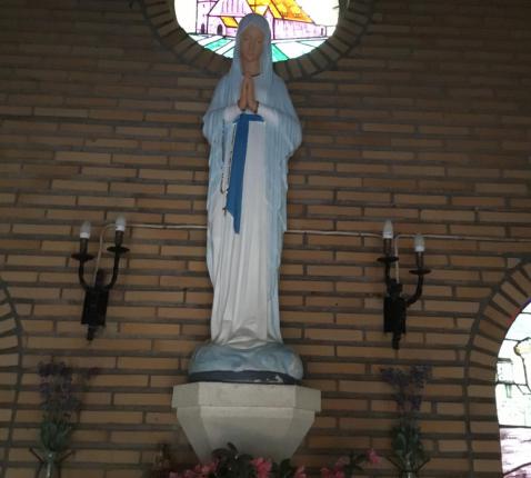Mariabeeld in Banneuxkapel Korspel © A.S.