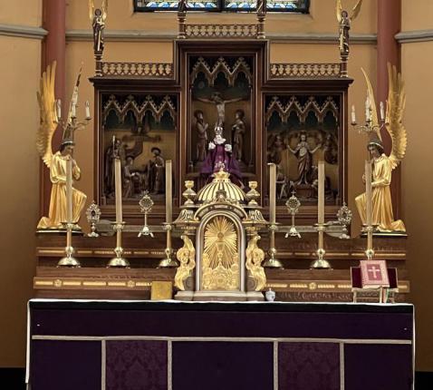 Kerk in school van Maleizen © Chris De Groote