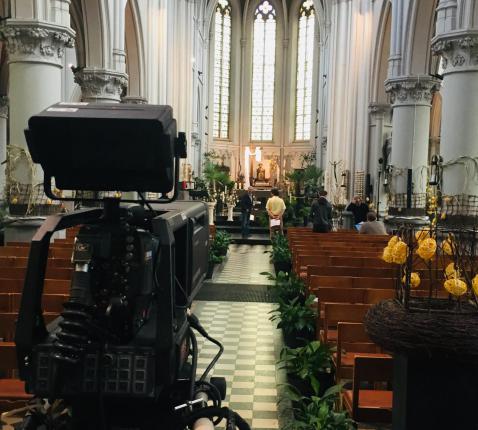 Tv- mis uit Jette VRT  © Dirk Vannetelbosch