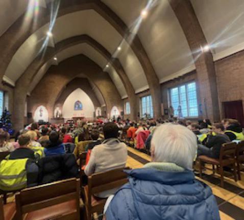 Kerstviering Taborschool Aalter-Brug © Philippe Verleyen