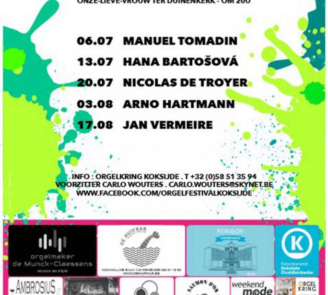 Internationaal Orgelfestival Koksijde 2026 