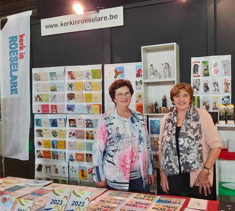 Jaarbeurs stand Kerk in Roeselare © Erna Nevejant