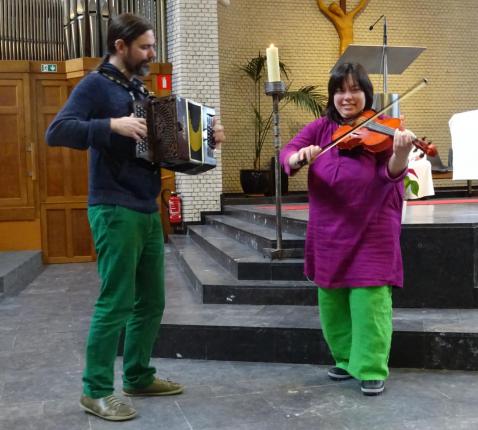 Jeroen Laureyssens en Anneleen Brabants © Marjo Perry