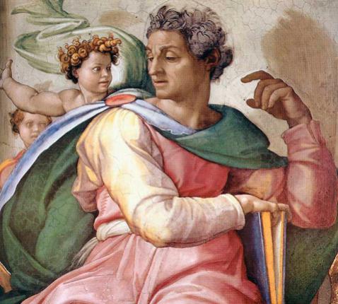 Profetische Boeken © Michelangelo, Wikimedia Commons