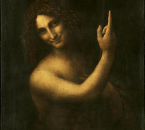 Johannes de Doper, door Leonardo Da Vinci. © Wikicommons