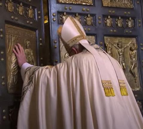 De opening van de Heilige Deur betekent de start van een Jubeljaar © Vatican Media