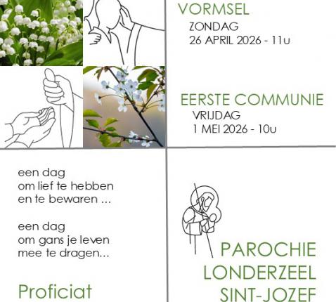 Vormsel & Eerste Communie 