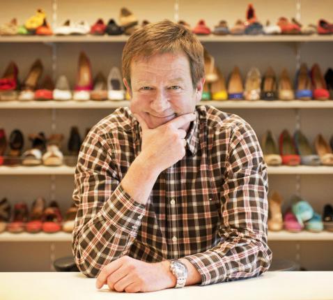 Wouter Torfs gaat op pensioen als CEO van het schoenenmerk Torfs. Hij engageert zich als vrijwillig bestuurder bij CAW. © Frank Bahnmüller