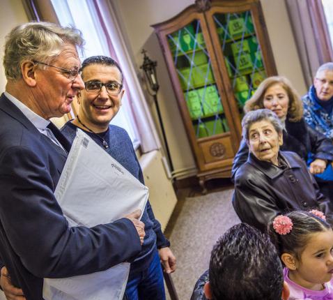 Werelddag Migrant en Vluchteling, Sint-Niklaas © Bisdom Gent, foto: Frank Bahnmüller