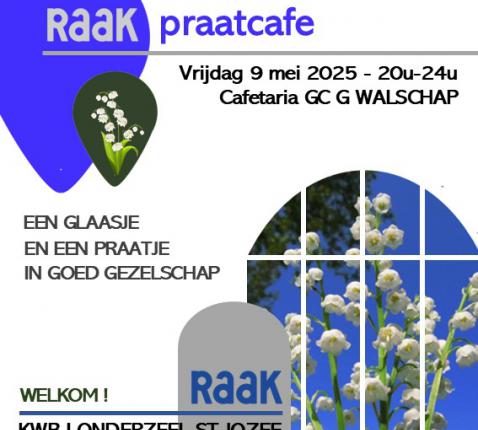 RAAK - Praatcafé 9 mei 
