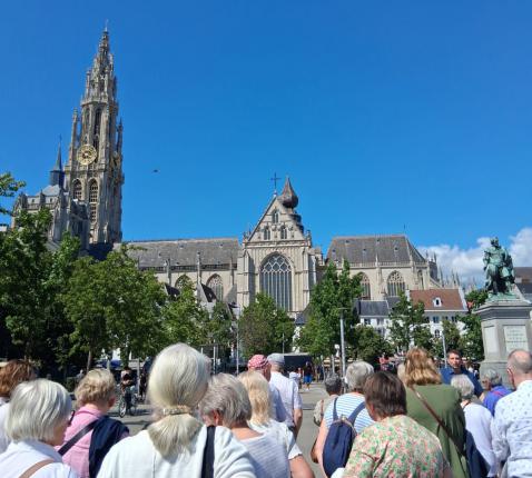 Uitstap Antwerpen met de Sint-Corneliusparochie Ninove - 3 juli 2025 © Vicky Timmermans