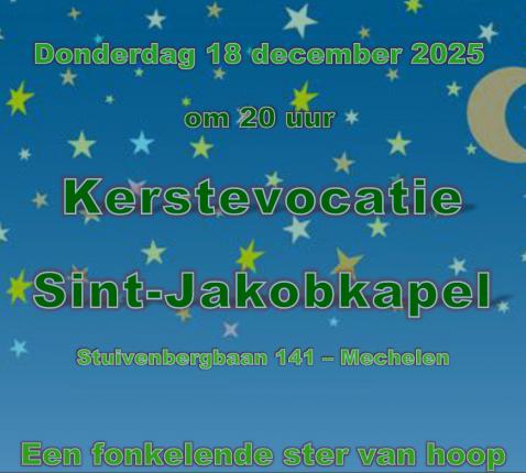 Kerstevocatie Sint-Jakob 