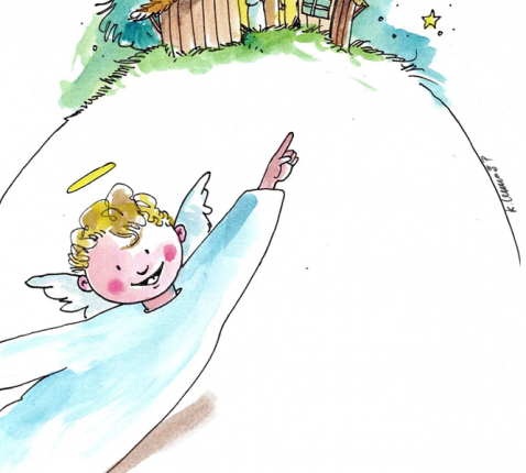 Gezinsviering rond Kerstmis © Koen Lemmens