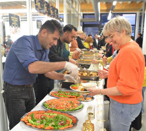 Ramadan iftar in Brugge 