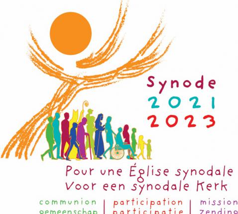 Logo-Synode-2023-FR-NL © Vicariaat Brussel