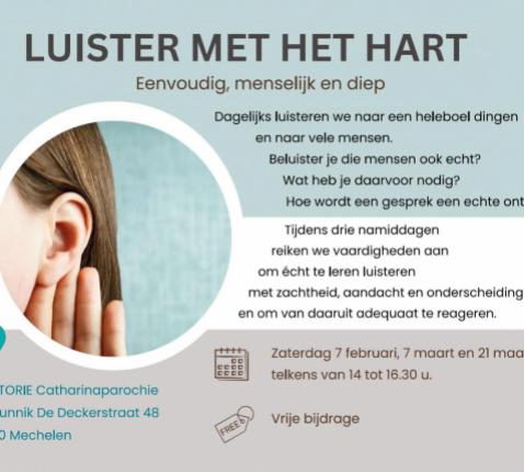 Luister met het hart 
