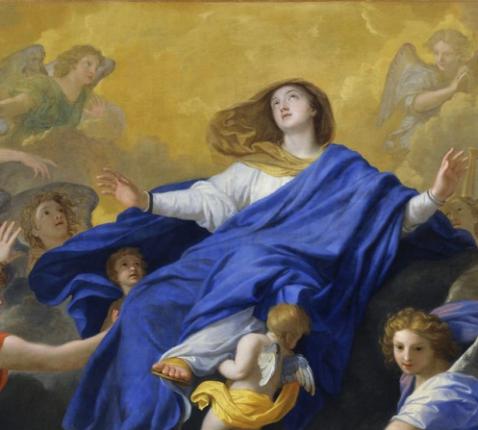Maria Tenhemelopneming - Charles Le Brun © Museum THomas Henry te Cherbourg - Octeville