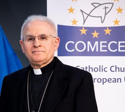 Mgr. Mariano Crociata is de nieuwe voorzitter van de COMECE  © COMECE/Cristian Gennari/Siciliani