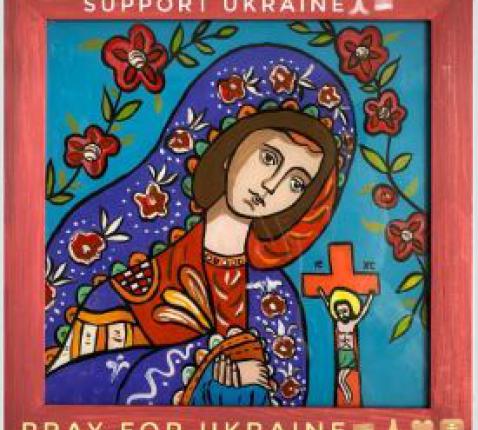 Heilige Maagd Maria van OekraIne © Etsy